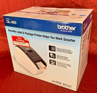 *NEW* Brother QL-800 High-Speed Professional Label Printer - Image 1 of 4