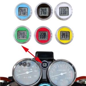 Wasserdicht Thermometer für Motorrad Digitale Temperatur Meter Instrumente