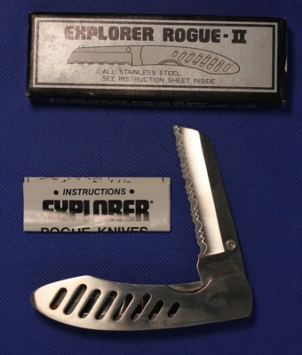 Vintage Gutmann Cutlery, Explorer Rogue-II, #11-411, NIB, NOS - Image 1 of 2