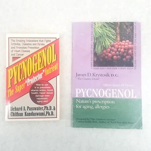 Lot of 2 Softcovers about Pycnogenol by James D. Krystosik and Richard Passwater - Bild 1 von 13