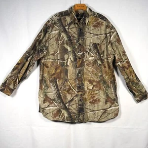 Redhead Camo Button-up Ripstop Mens Hunting Shirt Realtree AP Camouflage Sz XXL - Picture 1 of 8