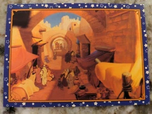NM 1993 Panini Disney Aladdin Trading Card 7 - In Agrabah - Picture 1 of 2