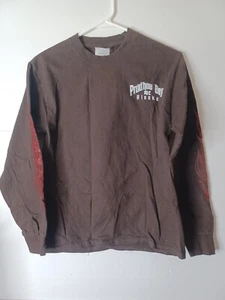 Prudhoe Bay MC Alaska Herren braun Rundhalsausschnitt Langarm Small T-Shirt - Bild 1 von 7