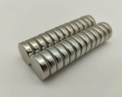 DEINEMAGNETEN Neodym Magnete Ø18x5mm (4 Stück) Magnetscheiben Rund NdFeB N35 Supermagnete