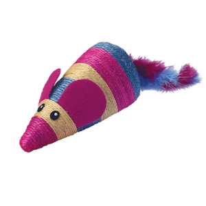 Kong Wrangler Cat Toy Pounce Wrestle Scratch Mouse Feline Playing Sniff Rattle - Picture 1 of 14