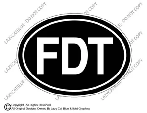 FDT Aufkleber Sticker F Donald Trump Demokrat Liberale Hillary Biden Kamala Harris FU - Bild 1 von 5