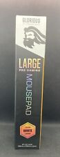 GLORIOUS: Large Pro Gaming Mousepad Mat White Cloth 13 X 11” Stitched Edges