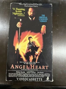 ANGEL HEART VHS Cassette Tape 1987 Mickey Rourke Robert De Niro Lisa Bonet - Picture 1 of 3