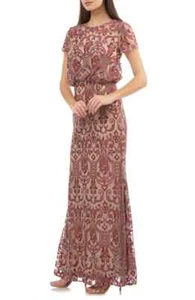 JS COLLECTIONS Blouson Lace Gown (s.10) - Picture 1 of 6
