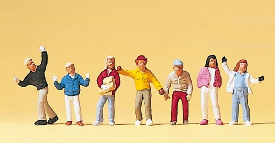 PREISER Kinder Figuren-Set Spur H0 1:87 Bahnzubehör (10183) NEU OVP*** - Bild 1 von 1