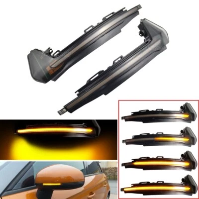 Frecce luci LED Progressive Specchetti Laterali per Audi A1 2011-2018 Dinamiche - Imagen 1 de 4