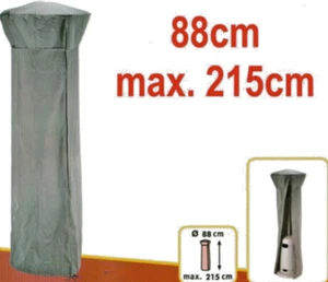 Terrassen Gas Heizstrahler Schutzhülle ø 88cm Höhe max. 215cm NEU + OVP - Bild 1 von 2