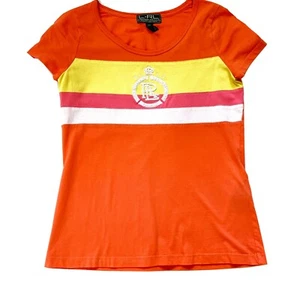 Lauren Ralph Lauren Acive Women's Short Sleeve Top Tee Shirt Size S/P - Picture 1 of 1