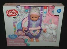 Babies to Love Baby Travelling Set inc 40cm Doll with Sounds & Accessories BNIB