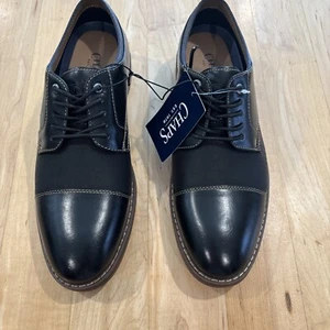 Chaps Daywear Herren Größe 10 US EUR 43 MEX 28 schwarz Kappe Zehe Schnürschuh eleganter Schuh - Bild 1 von 11