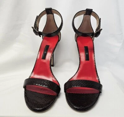 Carolina Herrara Stilleto's Size 38 Black New - Image 1 of 4