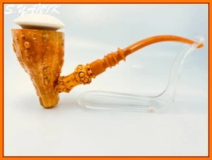 S.YANIK MEERSCHAUM Pipe real GOURD CALABASH nr:915 - Picture 1 of 13