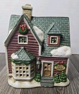 Weihnachtsstraßen Dorf Süßwarenladen Porzellan Hausdeko - Bild 1 von 7