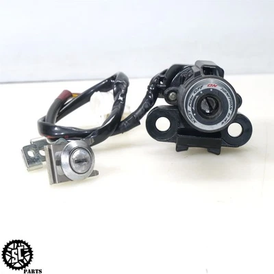 12-15 2016-2017 KAWASAKI NINJA ZX14R IGNITION SWITCH SEAT LOCK - Image 1 of 4