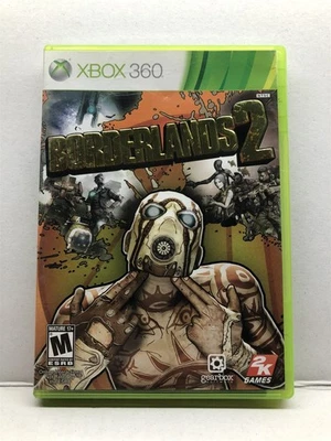 Borderlands 2 (Microsoft Xbox 360, 2012) Полный Протестирован Рабочий - Бесплатная доставка - Изображение 1 из 4