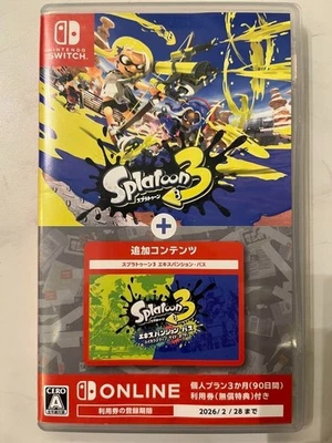 Splatoon 3 Expansion Pass Full Game Download Nintendo Switch Japan New - Image 1 of 3