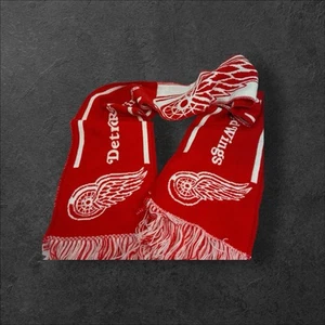 Detroit Red Wings Stripe Team Logo holiday NHL Scarf adult - Picture 1 of 5