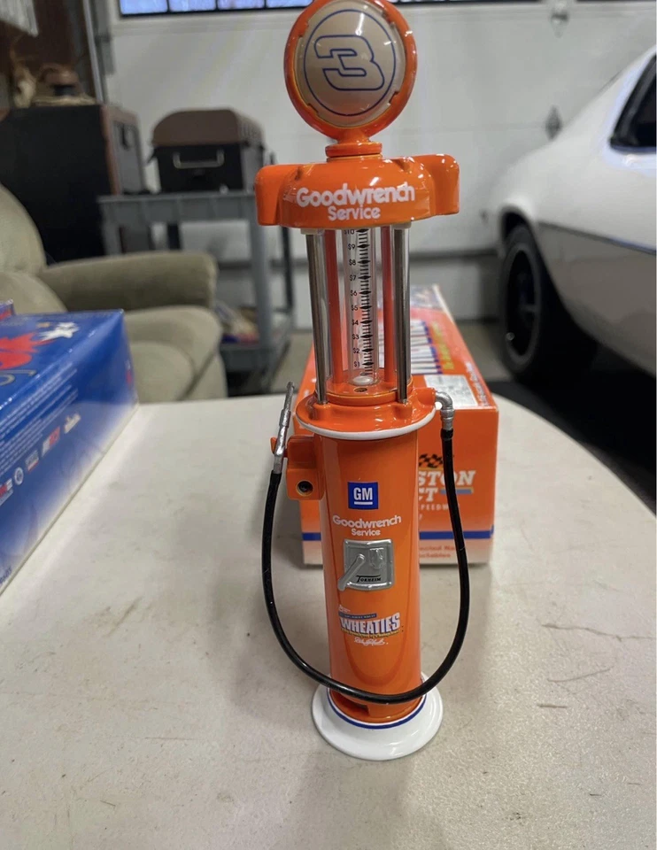 1997 Dale Earnhardt #3 Goodwrench / Wheaties Gas Pump Coin Bank, 1/16 Scale - Image 1 of 2