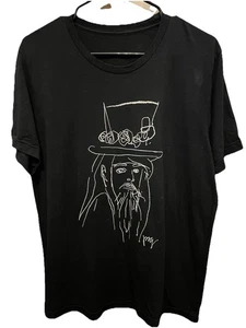 Camiseta Mural Artista Leon Russell en The Church Studio. Rareza. Talla grande. En muy buena condición - Imagen 1 de 6