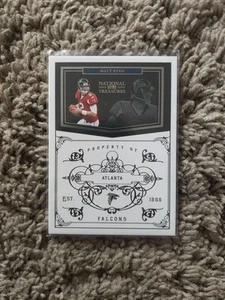 MATT RYAN - 2010 PANINI NATIONAL TREASURES - BASE SET CARD #/99 - Picture 1 of 2