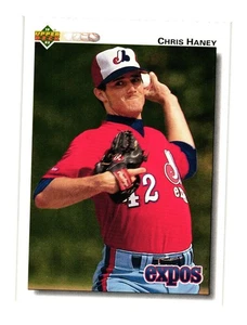 1992 Upper Deck #662 Chris Haney Montreal Expos - Bild 1 von 2