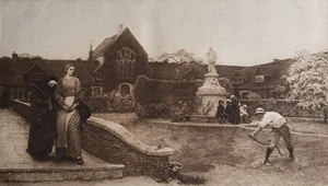 Antique 1901 Print – The Harbour of Refuge by Frederick Walker | Tate Gallery - Picture 1 of 12