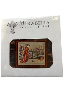 RARE OOP Mirabilia Nora Corbett "My Lady's Garden" MD-9 Cross Stitch Chart - Picture 1 of 2