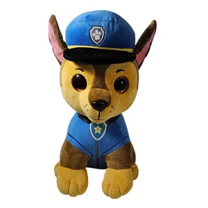 Ty Paw Patrol Chase Plush Toy Beanie Boos Large 17" 2019 - Picture 1 of 15