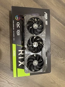 ASUS GeForce RTX 3080 10GB GDDR6X Graphics Card (TUF-RTX3080-O10G-GAMING) - Picture 1 of 6