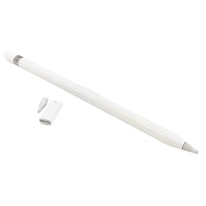 Apple Pencil (1st Generation) A1603 With Extra Tip & USB-C to Pencil Adapter - Picture 1 of 6