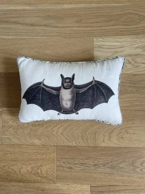 Collectible Bat Nap John Derian Target Threshold Lumbar Throw Pillow Halloween - Image 1 of 4