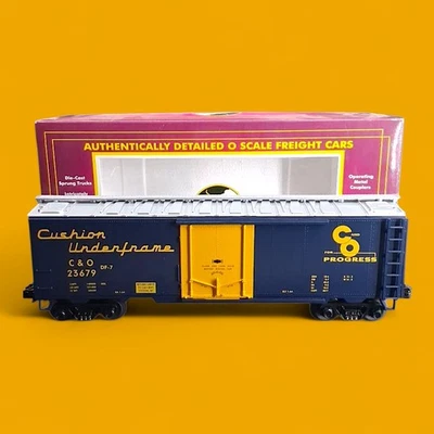 MTH 20-94011 Chesapeake & Ohio Reefer Car O Gauge - Image 1 of 4