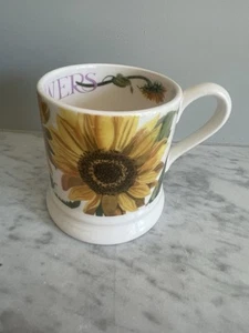 Emma Bridgewater Sunflowers Half Pint Mug (second, New ) - Picture 1 of 8