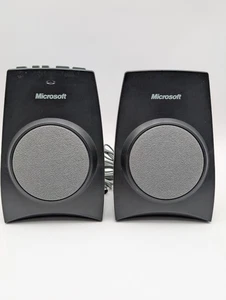 Sistema de sonido digital Microsoft vintage 80 altavoces de audio multimedia SOLO  - Imagen 1 de 20