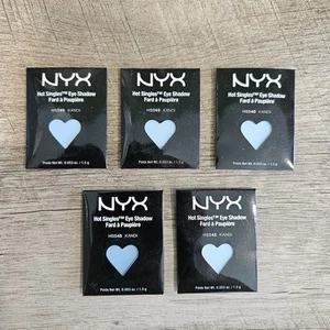 Lot of 5 NYX Hot Singles Eye Shadow Refills - HSS45 Kandi Blue NEW - Picture 1 of 3