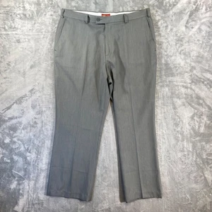 Haband Lion's Den Dress Pants Men's 40x30 Gray Polyester - Picture 1 of 6