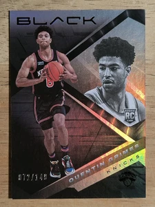 Panini Black #90 Quentin Grimes RC 2021-22 - Imagen 1 de 2