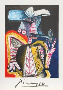 Pablo Picasso, Personnage a la Pipe, Lithograph - Picture 1 of 3