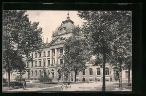 Crefeld, Blick zum Hauptpostamt, Ansichtskarte 1907  - Picture 1 of 2