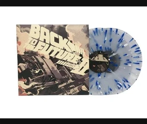 BACK TO THE FUTURE PART II Original Score 2xLP Blue Splatter Vinyl NEW - Picture 1 of 6