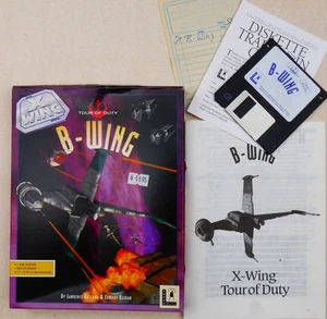 B - WING TOUR OF DUTY  X - WING  IBM PC - Diskette Instructions Original 1993 - Bild 1 von 1