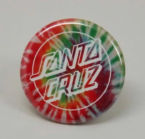 Santa Cruz Patinetas Tie-Dye Dot 1.25" Pin Botón Pinback - Imagen 1 de 3