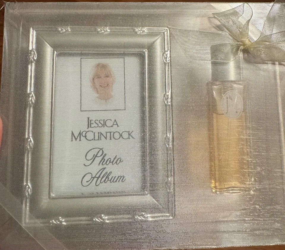 JESSICA McCLINTOCK Perfume Momentos no Tempo MULHERES 0,25 OZ Novo Conjunto de Presente Moldura para Foto - Imagem 1 de 2