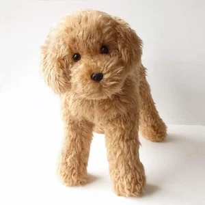 Nini and Kino Toy Poodle Plush Dog Realistic Toy Stuffed Poses Can Be Changed - Picture 1 of 6