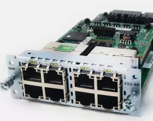 Cisco NIM-ES2-8P 8-Port POE Gigabit Ethernet LAN Switch Network Interface Module - Picture 1 of 1